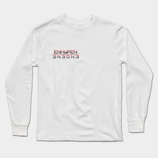 ENHYPEN/ENGENE Cool Text Art Design Long Sleeve T-Shirt